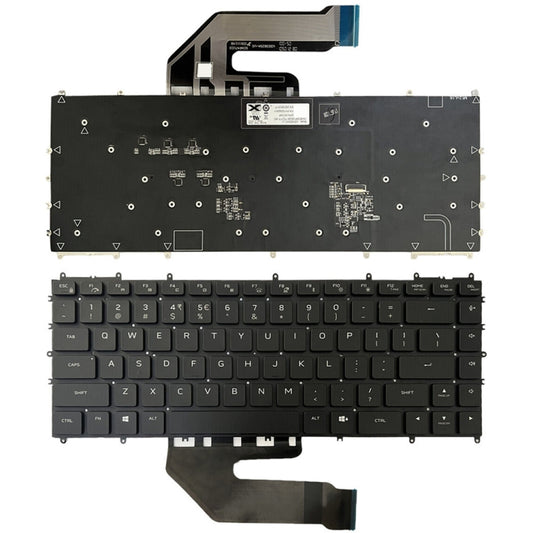 For Dell Alienware x15 R2 / R1 US Version Backlight Laptop Keyboard(Black) - Dell Spare Parts by buy2fix | Online Shopping UK | buy2fix
