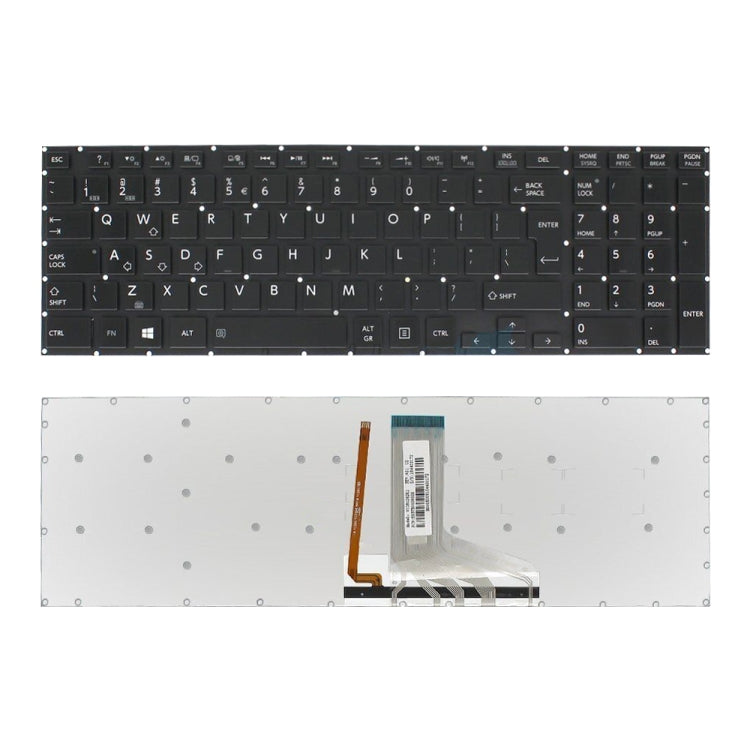 For TOSHIBA P55 / P55T / P55-A Laptop Backlight Keyboard - Replacement Keyboards by buy2fix | Online Shopping UK | buy2fix