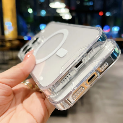 For iPhone 15 Plus MagSafe Space Phone Case(Transparent) - iPhone 15 Plus Cases by buy2fix | Online Shopping UK | buy2fix