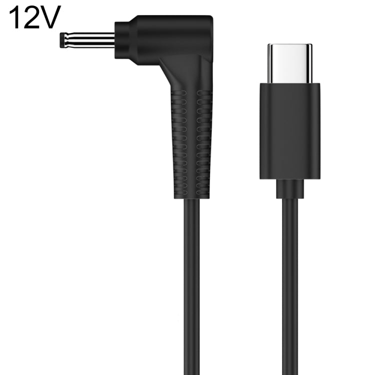 12V 3.5 x 1.35mm DC Power to Type-C Adapter Cable - Cable & Adapters by buy2fix | Online Shopping UK | buy2fix