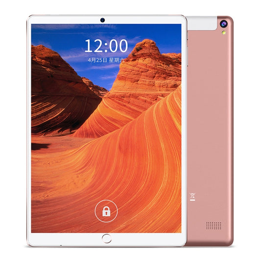 BDF P10 3G Phone Call Tablet PC 10.1 inch, 4GB+64GB, Android 10 MT8321 Quad Core, Support Dual SIM, EU Plug(Rose Gold) - BDF by BDF | Online Shopping UK | buy2fix