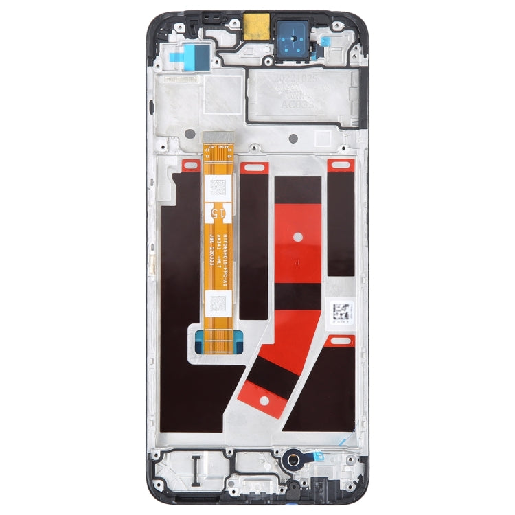 For OPPO A77 4G OEM LCD Screen Digitizer Full Assembly with Frame - LCD Screen by buy2fix | Online Shopping UK | buy2fix