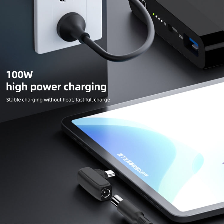 100W M 4.5X0.6mm Female to USB-C/Type-C Male Plug Charging Adapter - Universal Power Adapter by buy2fix | Online Shopping UK | buy2fix