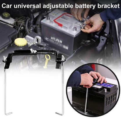 Car Universal Battery Bracket Adjustable Battery Fixed Iron Holder, Size:19cm - In Car by buy2fix | Online Shopping UK | buy2fix