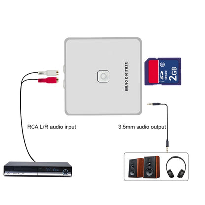 Ezcap 241 Audio Recorder Cassette CD to MP3 Converter Digital to Analog Converter - Tape Converter by Ezcap | Online Shopping UK | buy2fix