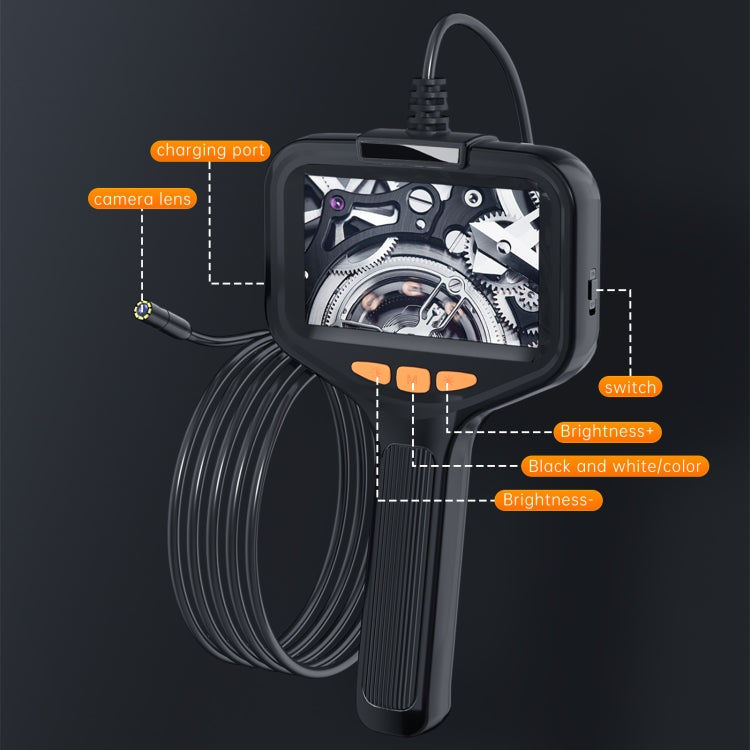 P200 8mm Front Lenses Integrated Industrial Pipeline Endoscope with 4.3 inch Screen, Spec:15m Tube -  by buy2fix | Online Shopping UK | buy2fix