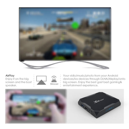 X96 max+ 4K Smart TV Box, Android 9.0, Amlogic S905X3 Quad-Core Cortex-A55,4GB+32GB, Support LAN, AV, 2.4G/5G WiFi, USBx2,TF Card, US Plug - Consumer Electronics by Beelink | Online Shopping UK | buy2fix