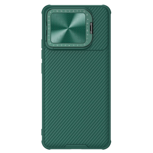 For Xiaomi Redmi K70/K70 Pro NILLKIN Black Mirror Prop CD Texture Mirror Phone Case(Green) - Xiaomi Cases by NILLKIN | Online Shopping UK | buy2fix