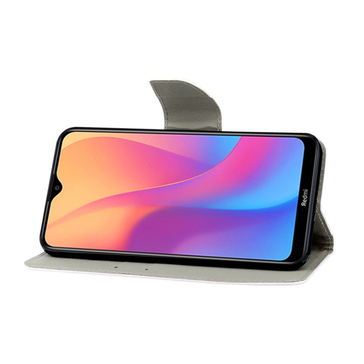 For Xiaomi Redmi 9A 3D Colored Drawing Horizontal Flip PU Leather Case with Holder & Card Slots & Wallet(Fox) - Xiaomi Cases by buy2fix | Online Shopping UK | buy2fix