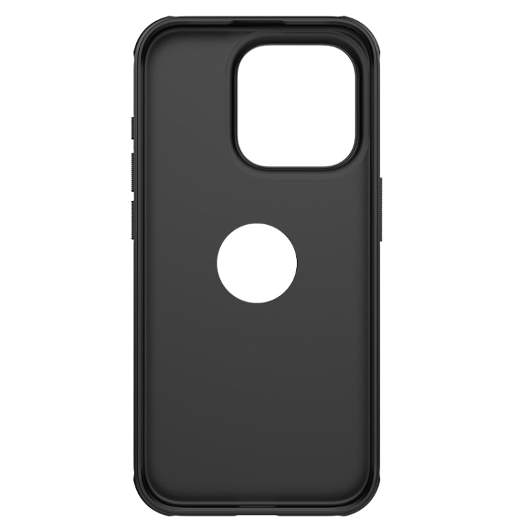 For iPhone 15 Pro Max NILLKIN Super Frosted Shield Pro Phone Protective Case With LOGO Cutout(Black) - iPhone 15 Pro Max Cases by NILLKIN | Online Shopping UK | buy2fix