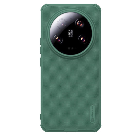 For Xiaomi 14 Ultra NILLKIN Super Frosted Shield Pro MagSafe Magnetic Phone Case(Green) - 14 Ultra Cases by NILLKIN | Online Shopping UK | buy2fix