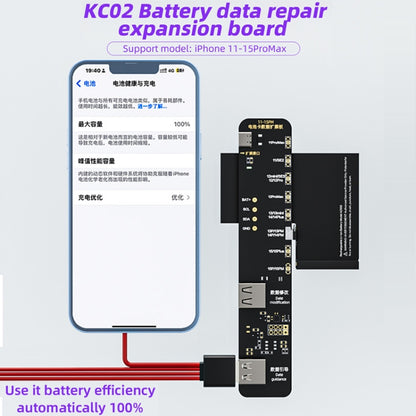 i2C KC02 Battery Data Repair Expansion Board Modifying Battery Efficiency for iPhone 11-15 Pro Max - Test Tools by buy2fix | Online Shopping UK | buy2fix