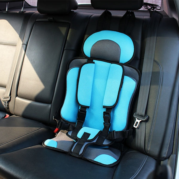 Car Portable Children Safety Seat, Size:54 x 36 x 25cm (For 3-12 Years Old)(Grey + Black) - Seat Accessories by buy2fix | Online Shopping UK | buy2fix