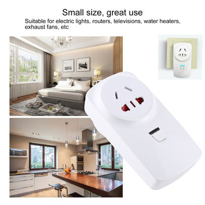 AK-DL220 220V Smart Wireless Remote Control Socket with Remote Control, Plug Type:AU Plug - Consumer Electronics by buy2fix | Online Shopping UK | buy2fix