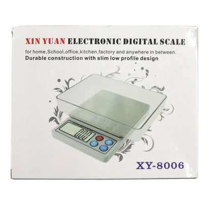 XY-8006 600g x 0.01g 2.2 inch LCD Professional Portable Digital Gold Jewellery Scale - Jewelry Scales by buy2fix | Online Shopping UK | buy2fix