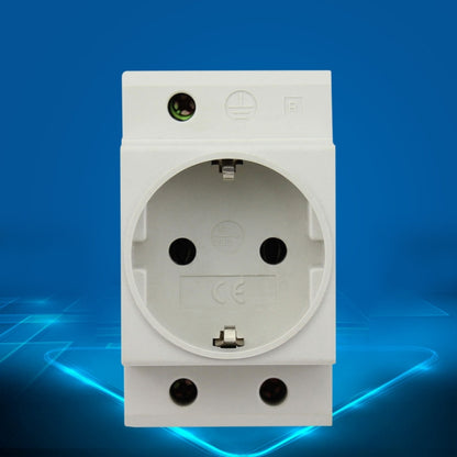16A Modular Rail Type Socket Power Adapter, EU Plug - Consumer Electronics by buy2fix | Online Shopping UK | buy2fix