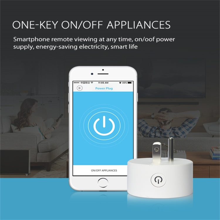 NEO NAS-WR06W WiFi US Smart Power Plug,with Remote Control Appliance Power ON/OFF via App & Timing function - Consumer Electronics by buy2fix | Online Shopping UK | buy2fix