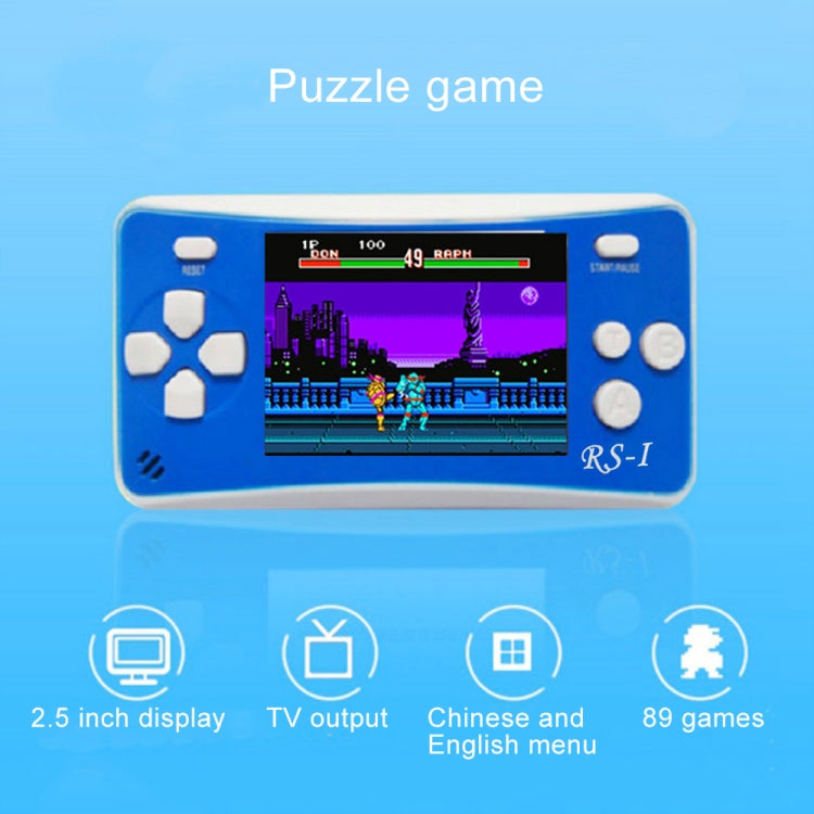 RS-1 Retro Portable Handheld Game Console, 2.5 inch 8 Bits True Color LCD, Built-in 152 Kinds Games(Red) - Toys & Hobbies by buy2fix | Online Shopping UK | buy2fix