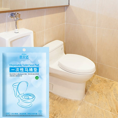 10 PCS Waterproof Anti-bacterium Travel Disposable Toilet Seat Cover Mat Toilet Paper Pad - Home & Garden by buy2fix | Online Shopping UK | buy2fix