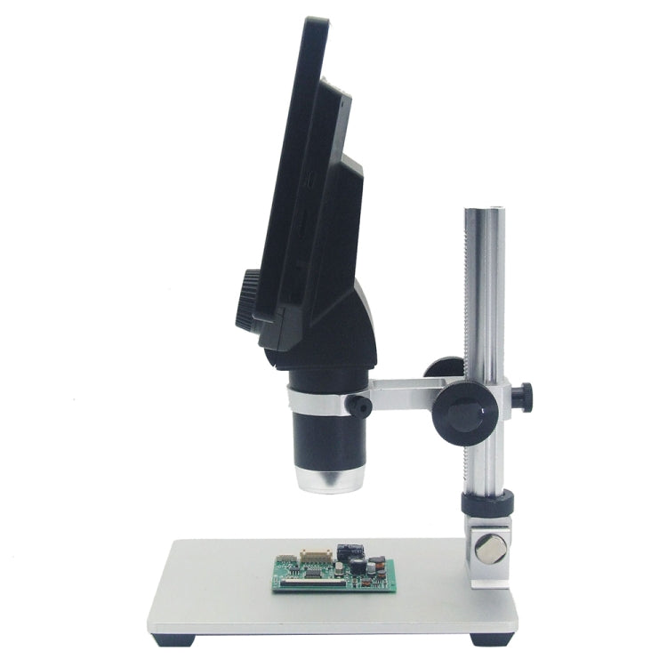 G1200 7 inch LCD Screen 1200X Portable Electronic Digital Desktop Stand Microscope, UK Plug - Digital Microscope by buy2fix | Online Shopping UK | buy2fix