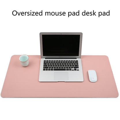 Multifunction Business PU Leather Mouse Pad Keyboard Pad Table Mat Computer Desk Mat, Size: 60 x 30cm(Black) - Home & Garden by buy2fix | Online Shopping UK | buy2fix