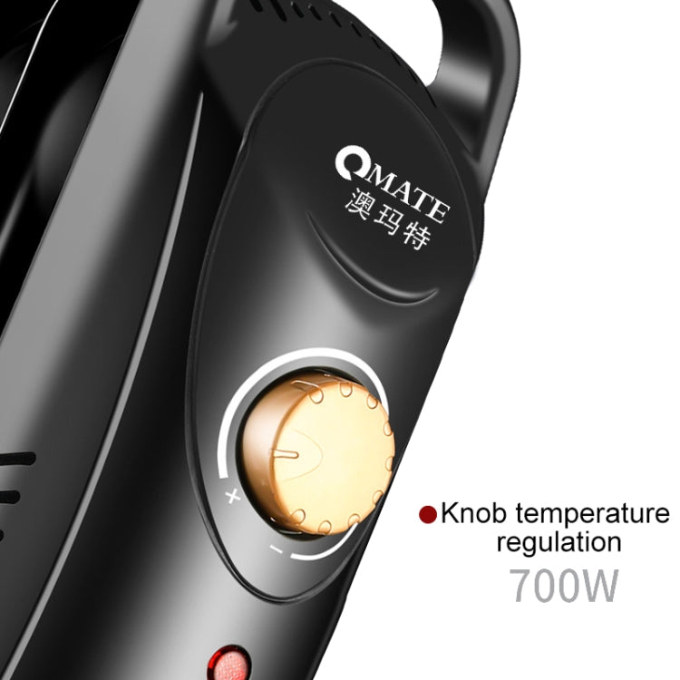 OMATE Mini Household Radiator Warmer Electric Heater, US Plug(Black) - Consumer Electronics by buy2fix | Online Shopping UK | buy2fix