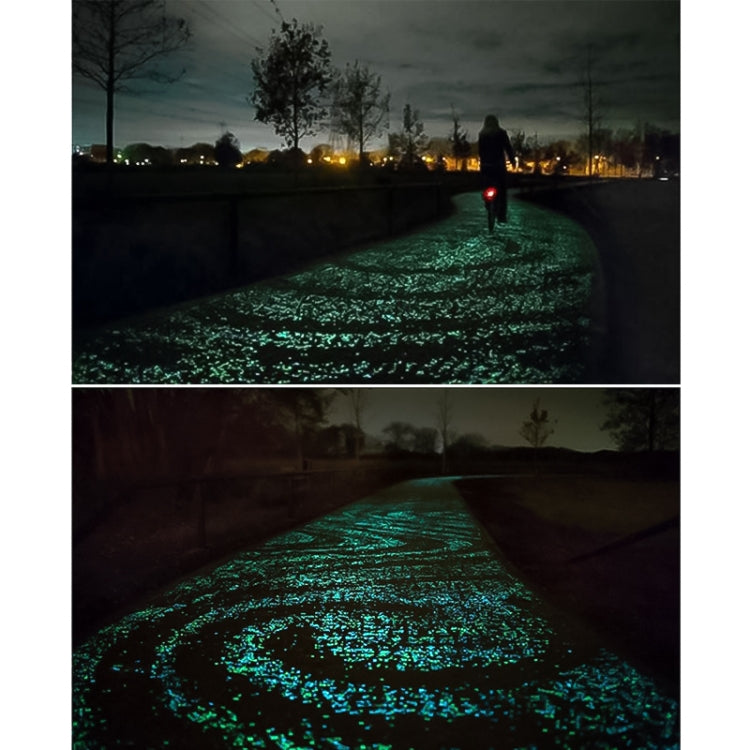 100 PCS Glow in The Dark Garden Pebbles for Walkways & Decoration and Plants Luminous Stones(Baby Blue) - Home & Garden by buy2fix | Online Shopping UK | buy2fix