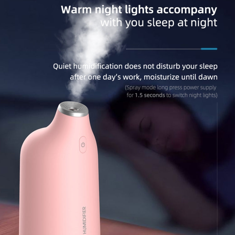 TSHM0 2.5W Spray Humidifier with Ambient Light (Pink) - Home & Garden by buy2fix | Online Shopping UK | buy2fix