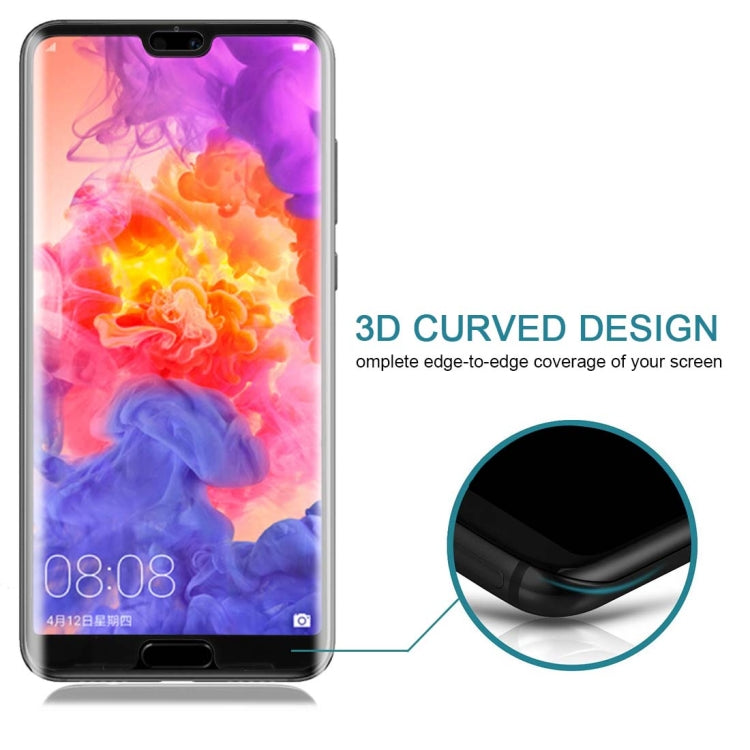 For Huawei P20 Pro 0.3mm 9H Surface Hardness 3D Full Screen Tempered Glass Film - Mobile Accessories by buy2fix | Online Shopping UK | buy2fix