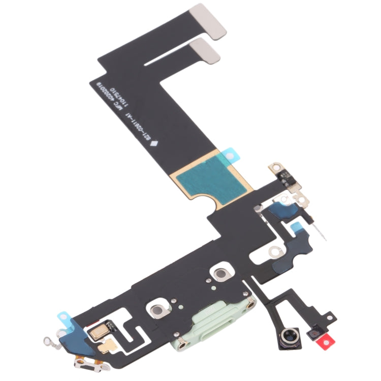 For iPhone 12 mini Charging Port Flex Cable (Green) - Repair & Spare Parts by buy2fix | Online Shopping UK | buy2fix