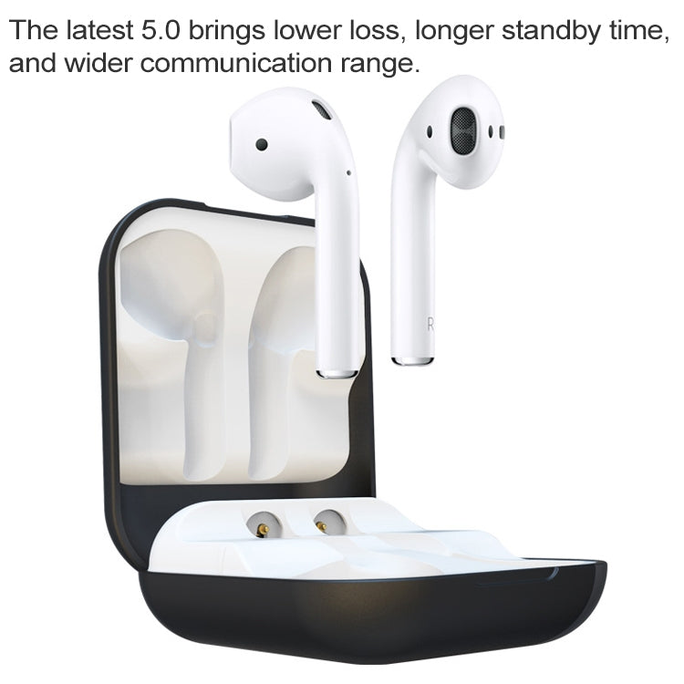 R300 TWS Bluetooth 5.0 Waterproof Wireless Binaural Sport Bluetooth Headset(White) - TWS Earphone by buy2fix | Online Shopping UK | buy2fix