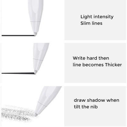 JOYROOM JR-K12 Zhen Miao Series Automatic Dual-mode Capacitive Stylus Pen (White) - Stylus Pen by JOYROOM | Online Shopping UK | buy2fix