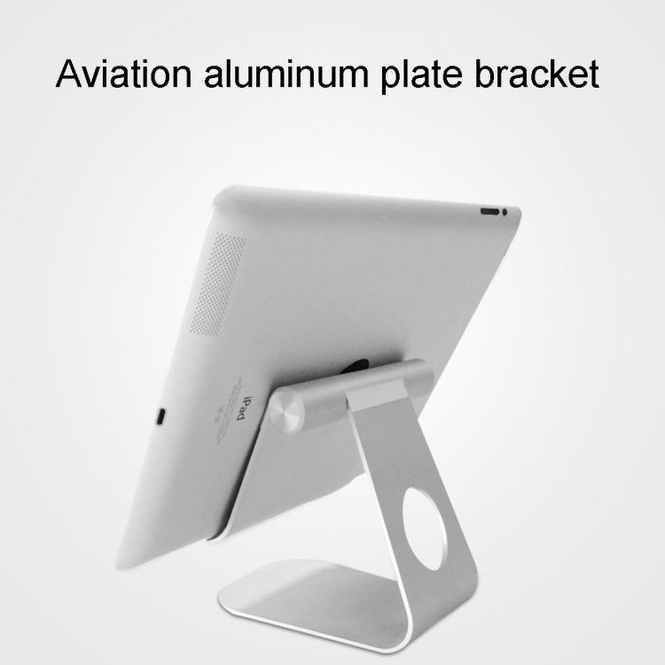 Portable Universal Adjustable Foldable Aluminium Alloy Desktop Tablet Holder Stand, For iPad, iPhone, Galaxy, Huawei, Xiaomi, LG, HTC and Other Smart Phones & Tablets - Desktop Holder by buy2fix | Online Shopping UK | buy2fix