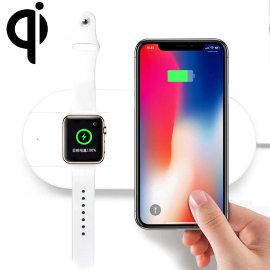 X10 Qi Standard Quick Wireless Charger 7.5W / 10W, For iPhone, Galaxy, Xiaomi, Google, LG, Watch and other QI Standard Smart Phones(White) - Apple Accessories by buy2fix | Online Shopping UK | buy2fix