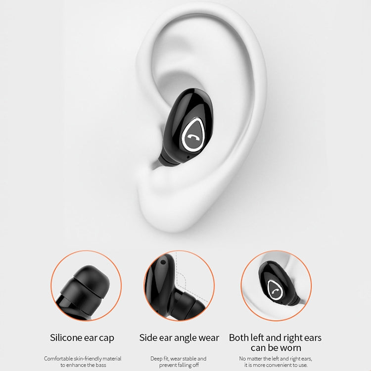 YX01 Sweatproof Bluetooth 4.1 Wireless Bluetooth Earphone, Support Memory Connection & HD Call (Rose Gold) - Bluetooth Earphone by buy2fix | Online Shopping UK | buy2fix