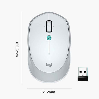 Logitech Voice M380 4 Buttons Smart Voice Input Wireless Mouse (Black) - Wireless Mice by Logitech | Online Shopping UK | buy2fix