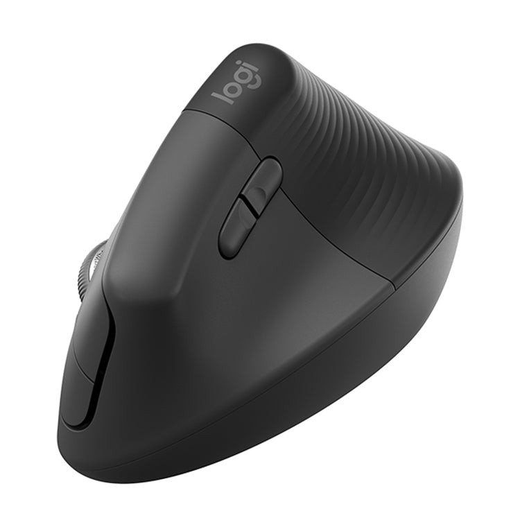 Logitech Lift Vertical 1000DPI 2.4GHz Ergonomic Wireless Bluetooth Dual Mode Mouse (Black) - Wireless Mice by Logitech | Online Shopping UK | buy2fix