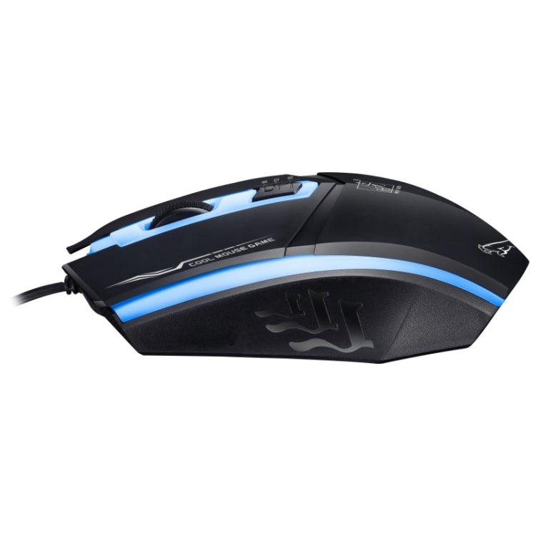 Chasing Leopard 199 USB 1600DPI Three-speed Adjustable LED Backlight Wired Optical Gaming Mouse, Length: 1.3m(Black) - Computer & Networking by Chasing Leopard | Online Shopping UK | buy2fix