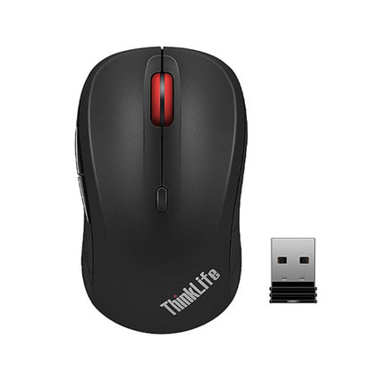 Lenovo ThinkLife Dual Mode Mute Wireless Bluetooth Mouse (Black) - Wireless Mice by Lenovo | Online Shopping UK | buy2fix