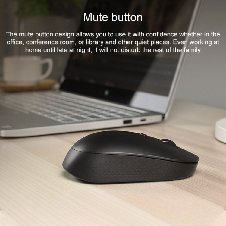 Original Xiaomi 2.4G Wireless Bluetooth 4.2 Dual Mode Silent Mouse(White) - Wireless Mice by Xiaomi | Online Shopping UK | buy2fix