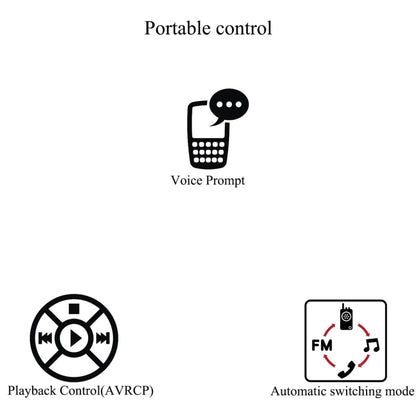 WT002 1000m IPX5 Waterproof Motorcycle 2 Users Full Duplex Talking Bluetooth Intercom Multi-Interphone Headsets, Support Receive Calling & Listen Music & Noise Reduction - Consumer Electronics by buy2fix | Online Shopping UK | buy2fix