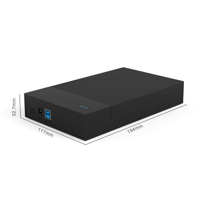 Blueendless 2.5 / 3.5 inch SSD USB 3.0 PC Computer External Solid State Mobile Hard Disk Box Hard Disk Drive (US Plug) - Computer & Networking by Blueendless | Online Shopping UK | buy2fix