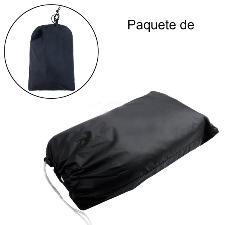 210D Oxford Cloth Motorcycle Electric Car Rainproof Dust-proof Cover, Size: L (Black Silver) - Raincoat by buy2fix | Online Shopping UK | buy2fix