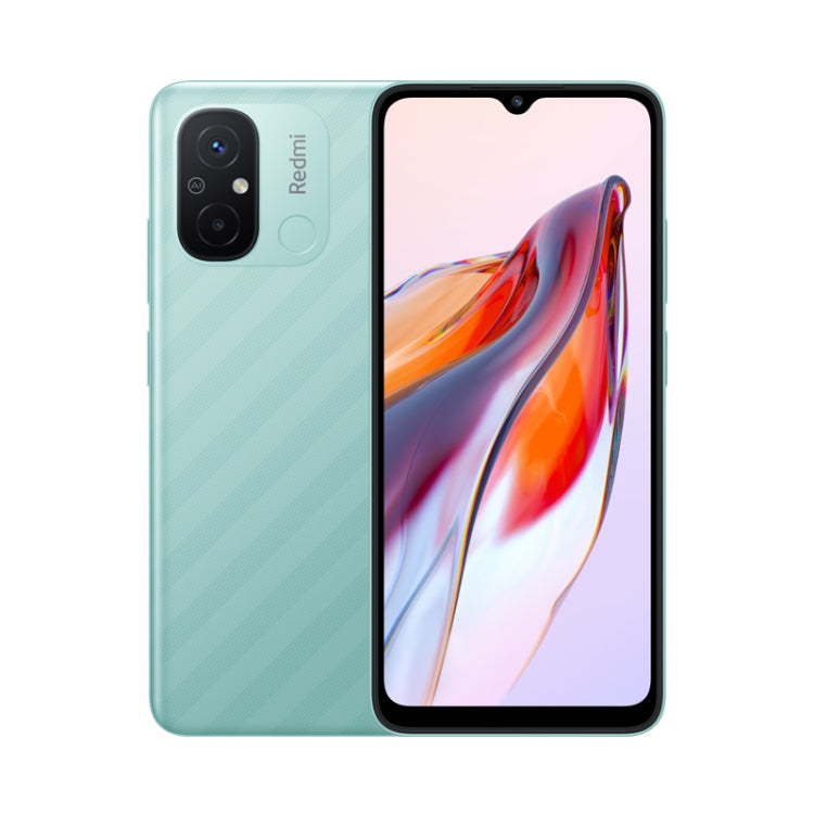 Xiaomi Redmi 12C, 50MP Camera, 4GB+128GB, 5000mAh Battery, Face ID & Fingerprint Identification, 6.71 inch MIUI 13 MediaTek Helio G85 Octa Core up to 2.0GHz, Network: 4G, Dual SIM, Not Support Google Play(Mint Green) - Xiaomi Redmi by Xiaomi | Online Shopping UK | buy2fix