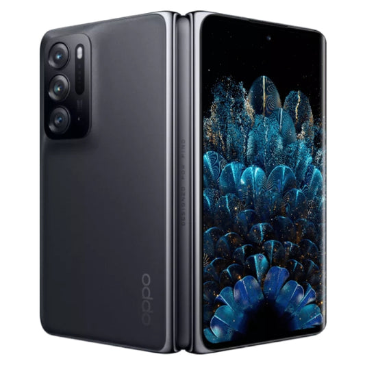 OPPO Find N 5G, 8GB+256GB, 50MP Camera, Chinese Version, Triple Rear Cameras, Face ID & Side Fingerprint Identification, 7.1 inch + 5.49 inch Screen, ColorOS 12 Qualcomm Snapdragon 888 Octa Core up to 2.84Ghz, Support Google Play(Black) - OPPO by OPPO | Online Shopping UK | buy2fix