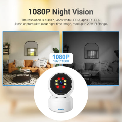 ESCAM PT200 HD 1080P Dual-band WiFi IP Camera, Support Night Vision / Motion Detection / Auto Tracking / TF Card / Two-way Audio, EU Plug - Security by ESCAM | Online Shopping UK | buy2fix