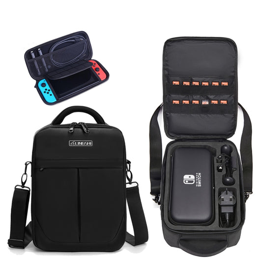 Portable Waterproof Storage Backpack Console Case For Switch - Bags by buy2fix | Online Shopping UK | buy2fix