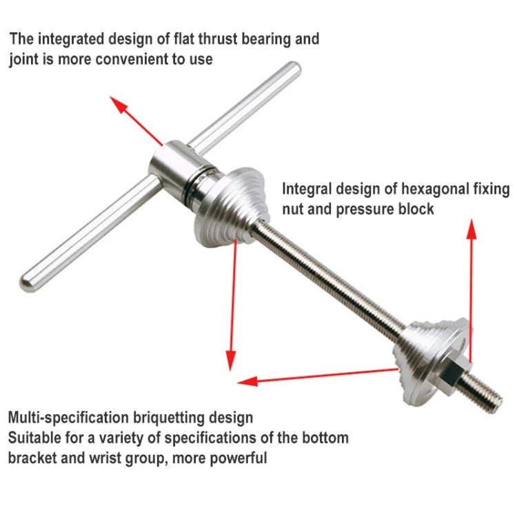 BIKERSAY BT040B Bike Axle Cente Press-In Shaft Static Installation Disassembly Tool - Outdoor & Sports by BIKERSAY | Online Shopping UK | buy2fix