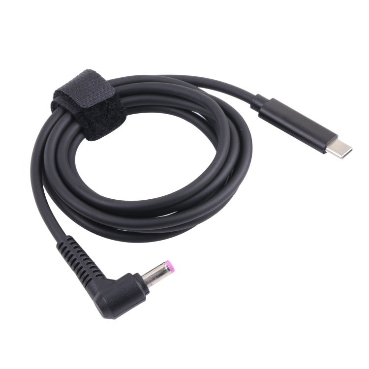 4.8 x 1.7mm Male to USB-C / Type-C Male Adapter Cable, Cable Length: 1.8m - Computer & Networking by buy2fix | Online Shopping UK | buy2fix