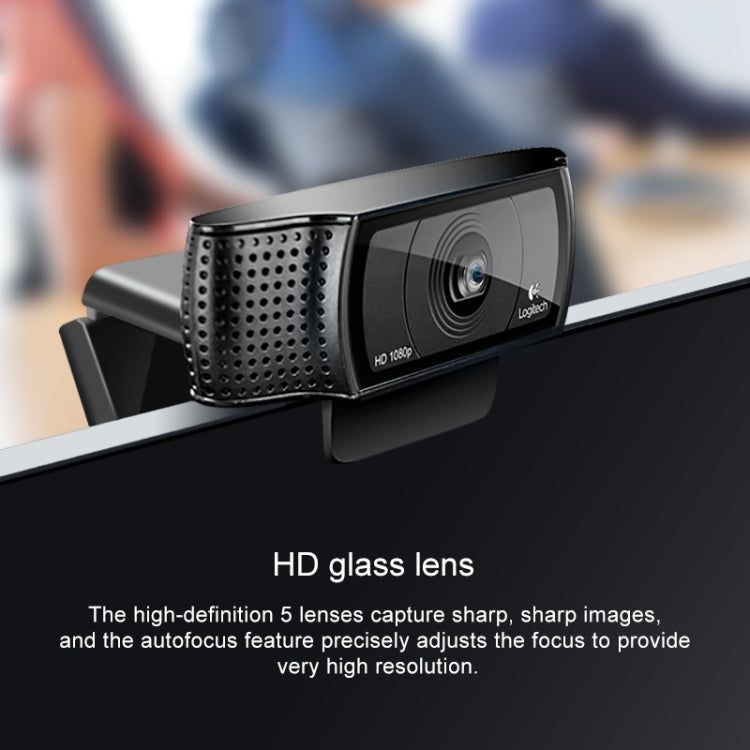 Logitech C920 Pro 1080P Live Broadcast  HD WebCam - HD Camera by Logitech | Online Shopping UK | buy2fix
